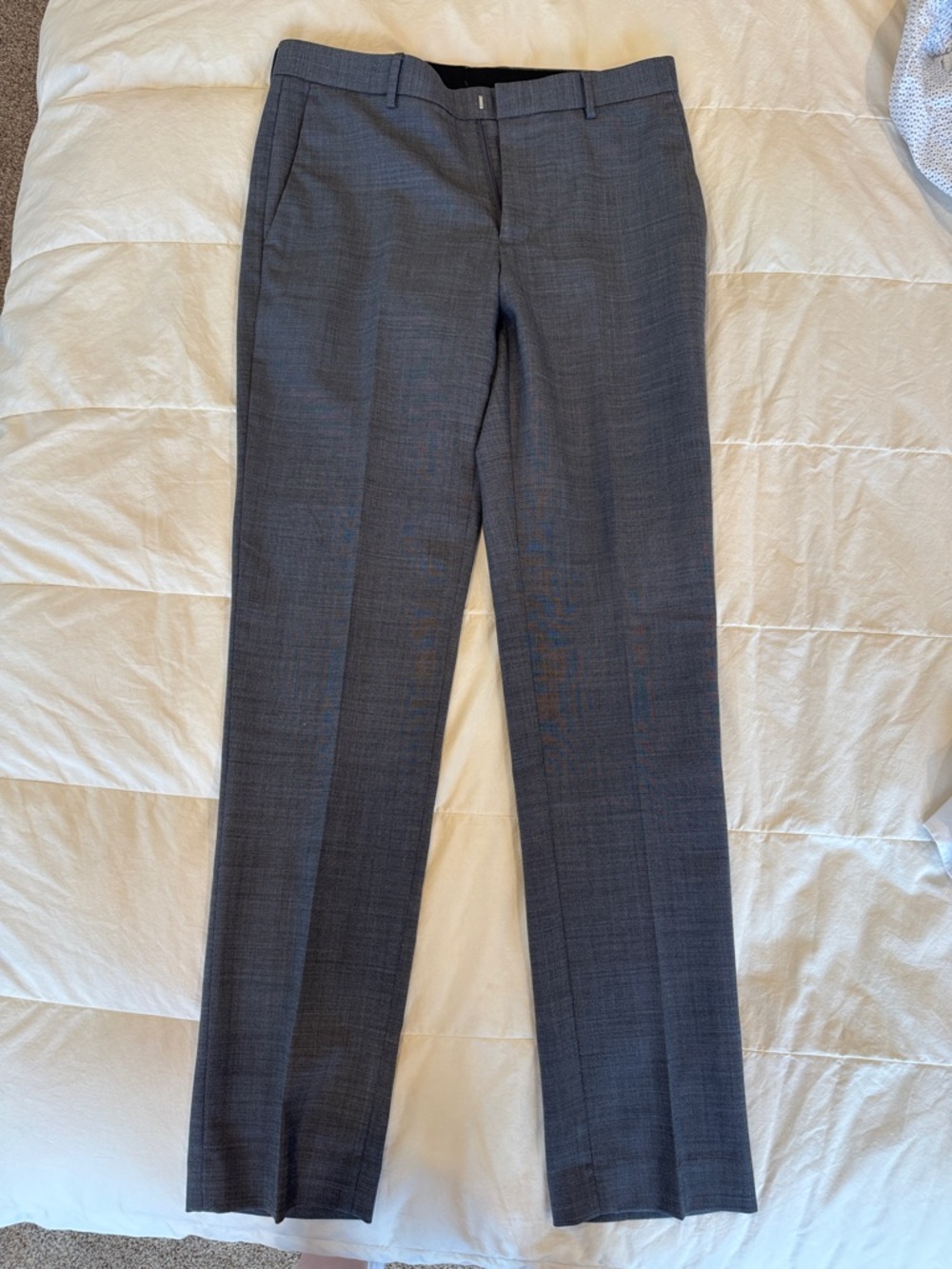 J. Crew Men's Dress Pants in Charcoal Gray